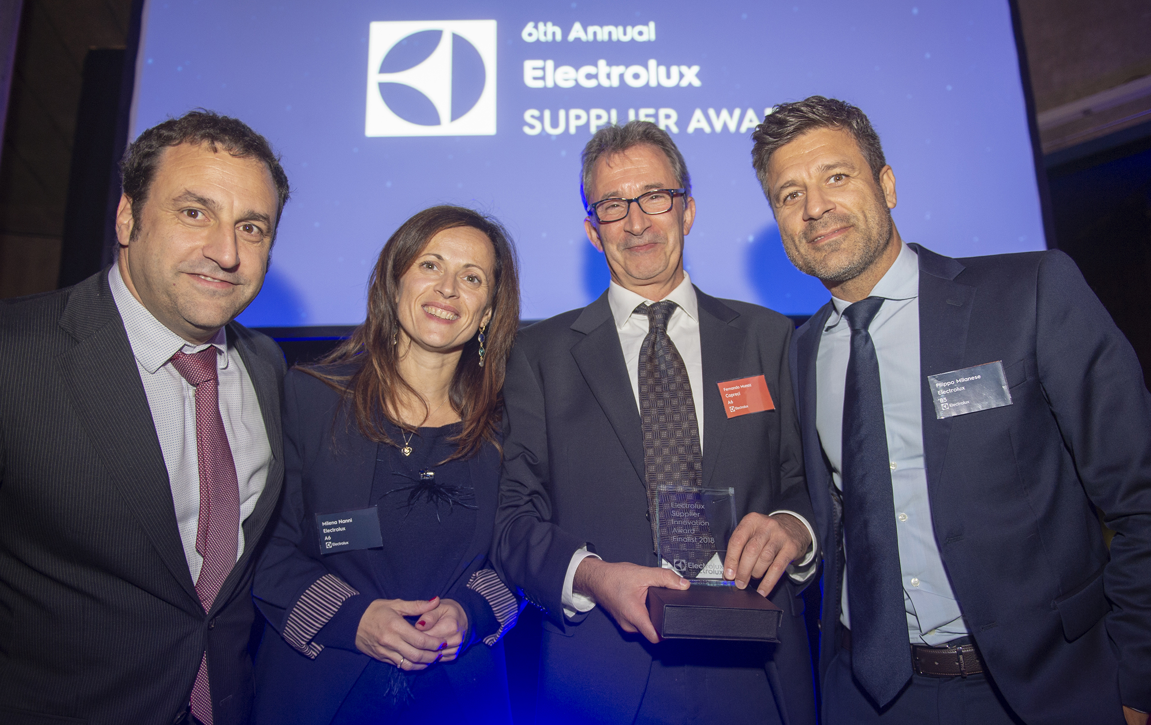 Copreci finalista en los premios de Innovación del Grupo Electrolux