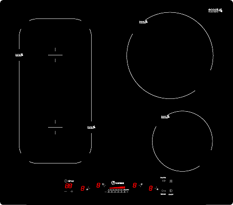 Dualzone serie 4 elements: 210/ 145/145/145